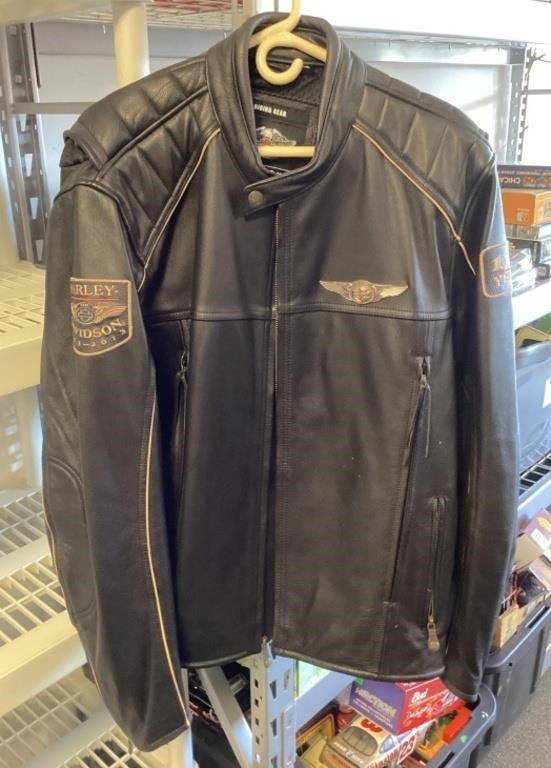 Men's Harley Davidson leather jacket | Live and Online Auctions on ...