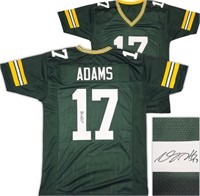 Packers Davante Adams Autographed Jersey Beckett