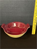 Vintage Hull Divided Tab Bowl