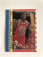 1987 Fleer Michael Jordan Sticker Card #2