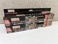 Lot of 2 - BBQ Grill Mat - Grill or Bake