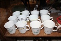 CORNING MUGS