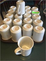 TRAY LOT: Coffee Mugs