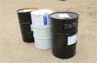 (3) Metal 55Gal Barrels