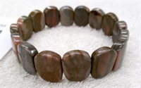 Natural Orange Net Jasper Bracelet MSRP $320