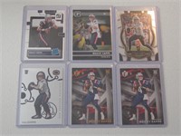 6 CARD ROOKIE LOT BAILEY ZAPPE PATRIOTS