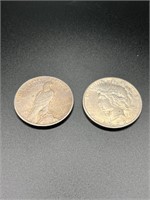 2-1923 Peace Dollars
