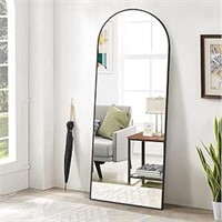 BEAUTYPEAK 65"x24" Arch Floor Mirror, Full Lengt