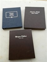 (3) Morgan & American Eagle Dollar Books