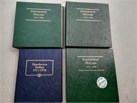 (4) Eisenhower Dollar Folders