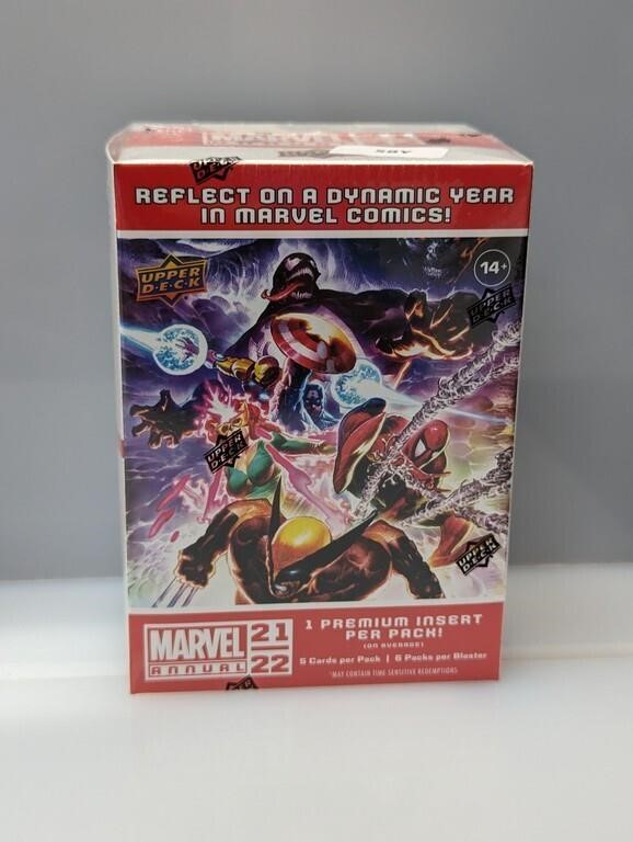2021-22 Upper Deck Marvel Annual Blaster Box