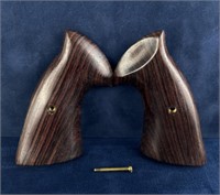 Smith & Wesson K Frame Rosewood Pistol Grips