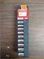 Craftsman 18-pc 3/8" SAE/MM Deep Socket Set