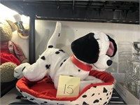 DISNEY'S 101 DALMATION DOG WITH BED