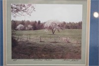 ARTHUR WHITTY "FRUITFUL PASTURES" HAND TINTED