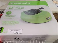 GREENWORKS 12IN SURFACE CLEANER