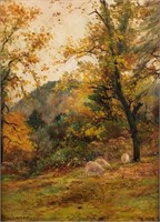 Peter Buchanan Forest Hill Landscape O/B Painting