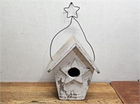 STAR Styled BIRD House@8.25Wx6inDx11.15inH