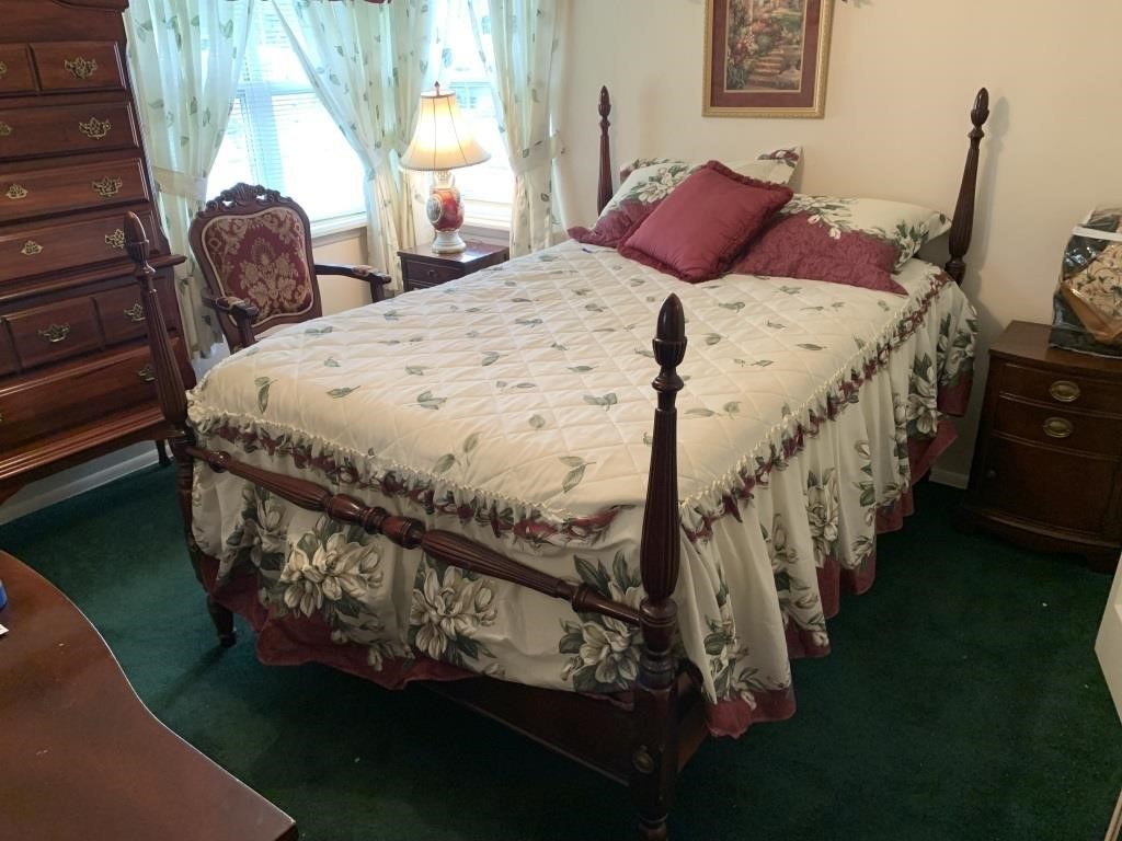 Cherry Full Size Bed
