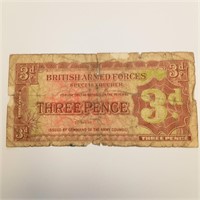 British Armed Forces Three Pence