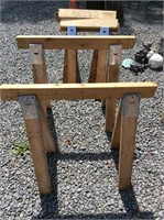 Two Sets of Sawhorses