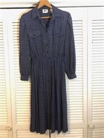 VINTAGE LESLIE FAY PETITE DRESS SIZE 6