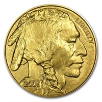 2007 1 Oz Gold Buffalo Bu