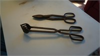 Antique Metal Tools Tongs  Wire Clippers