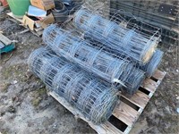 SPOOLS OF WIRE FENCE