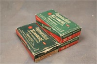 (3) Boxes Remington .30-30 Kleanbore 170GR SP