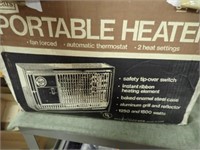 Sears Elec. Heater w/ Fan & Thermostat