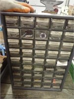 45 Drawer Hardware Caddy w/ Contents!