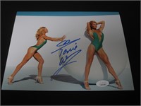 Torrie Wilson WWE Diva signed 8x10 photo JSA COA