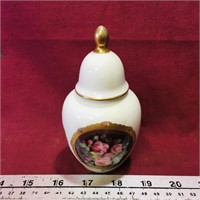 P.Limoges Covered Vase (Vintage) (5 1/4" Tall)