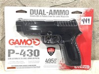 GAMO P-430 Semi-Auto CO2 Dual-Ammo Air Pistol