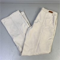 Womans Umgee Cream Color High Waist Pants Sz 9