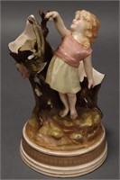 Late 19th Century Figural Spill Vase,