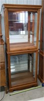 Lighted Curio Cabinet 27"w x 70"t