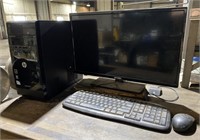 Hitachi LE24C109 TV Monitor with HP Pavillion