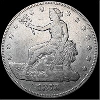 1876 Silver Trade Dollar LIGHTLY CIRCULATED