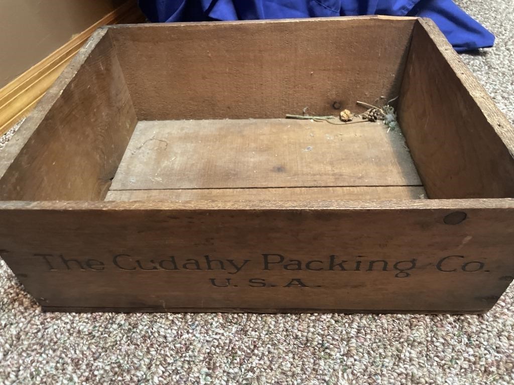 The Cudahy Packing Co. - Wooden Box 17 x 13 x 6