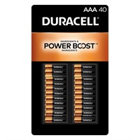 Duracell Coppertop AAA Batteries, 40-count