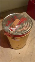 Vintage frozen cherry tin