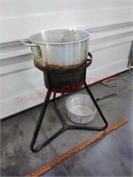 >Propane fish cooker fryer with pans