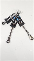 NEW Maximum 14mm Ratcheting Combination Wrench x3