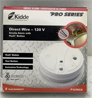 Kidde Direct Wire-120V Smoke Alarm with Hush