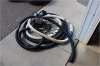 Simer sump pump w/hose