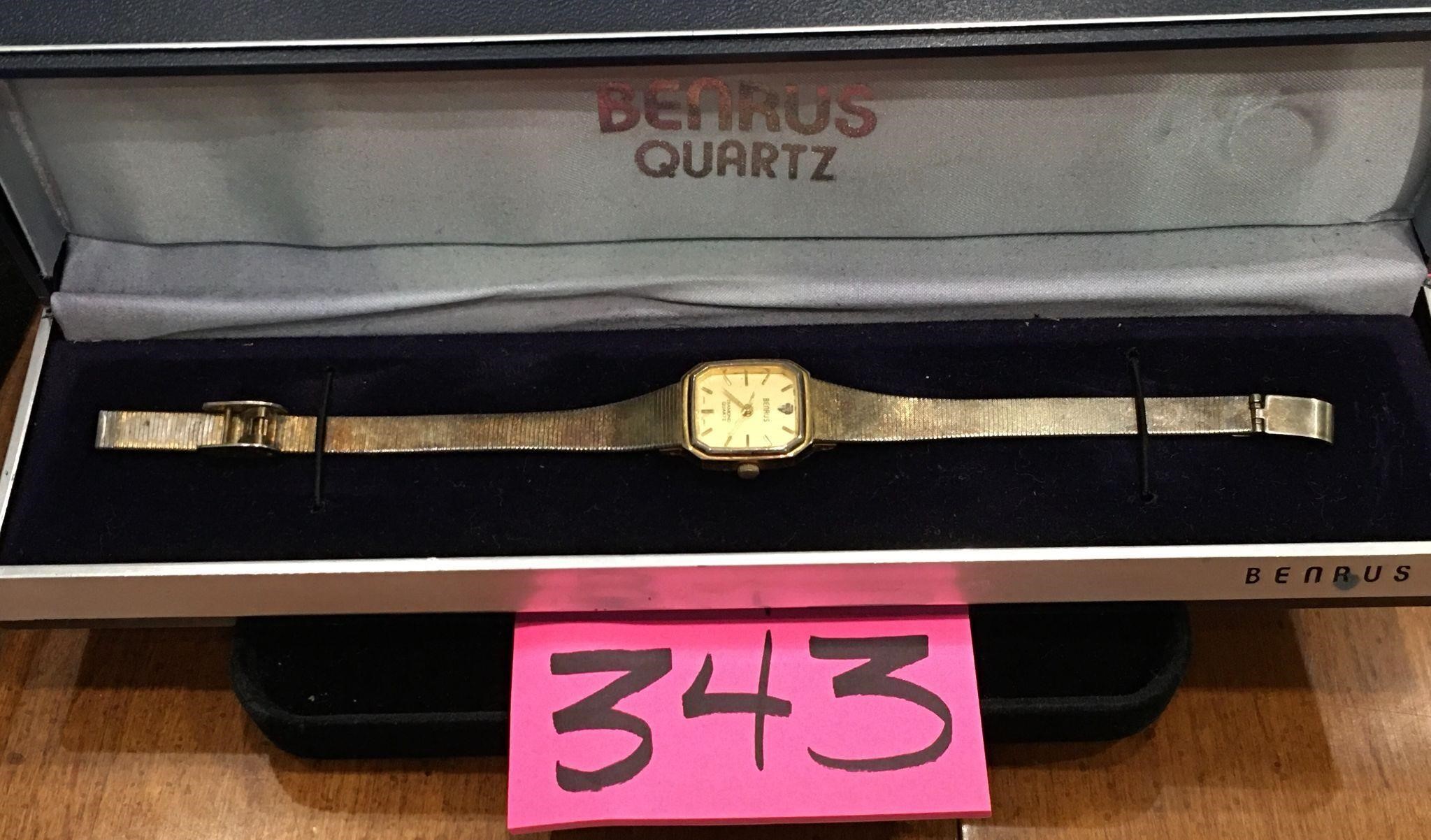 Benrus Quartz Watch