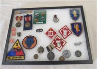 Military Display of Collectibles