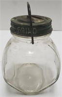 McLaughlin's manor house coffee grounds jar.